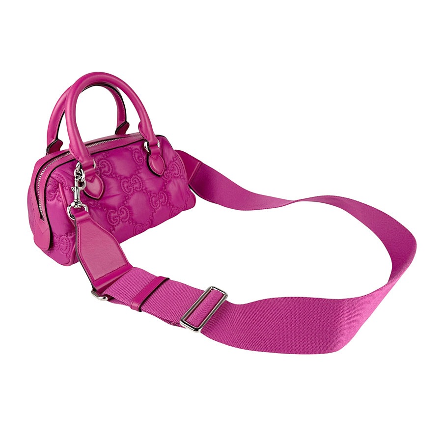 グッチ GUCCI ハンドバッグ ショルダーバッグ 3Wayバッグ GGマトラッセ ナイロン/レザー マゼンタ シルバー レディース 702251 z6321 グッチ GUCCI ハンドバッグ ショルダーバッグ 3Wayバッグ GGマトラッセ ナイロン/レザー マゼンタ シルバー レディース 702251 z6321