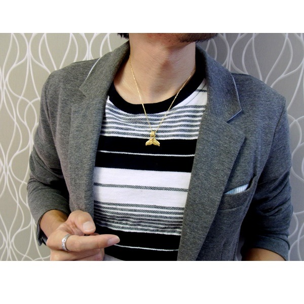 ハワイアンジュエリー リリ エグゼクティブ プラチナ仕上げ ホエールテイル レディース メンズ ハワイアンジュエリー リリ エグゼクティブ プラチナ仕上げ ホエールテイル レディース メンズ