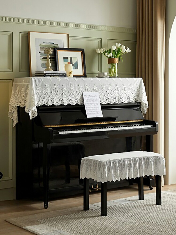 ピアノカバー アップライト 北欧 電子ピアノカバー アップライトピアノ イスカバー カバー おしゃれ レース 刺繍 花 蕾 可愛い 防塵カバー 直立型ピアノ用 保護カバー 二人掛 マルチカバー ピアノカバー アップライト 北欧 電子ピアノカバー アップライトピアノ イスカバー カバー おしゃれ レース 刺繍 花 蕾 可愛い 防塵カバー 直立型ピアノ用 保護カバー 二人掛 マルチカバー