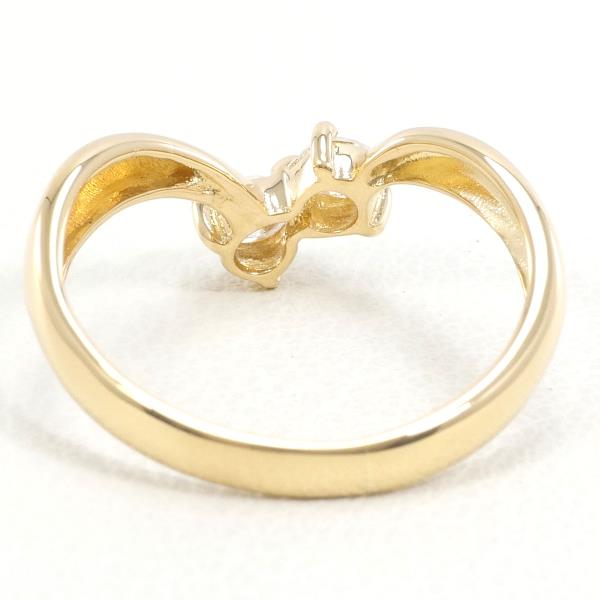 k18ダイヤリング 指輪 YG(イエローゴールド) 7号 k18ダイヤリング 指輪 YG（イエローゴールド） 7号 K18 18金 YG