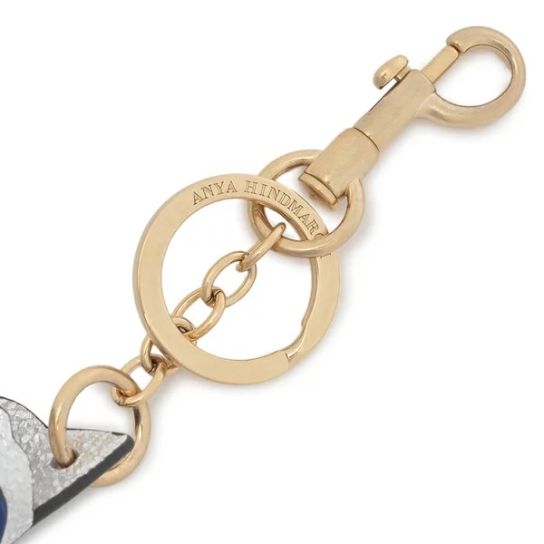 キーホルダー ポロ グリーン ブルー メンズ レディース ユニセックス ANYA HINDMARCH 5050925159722