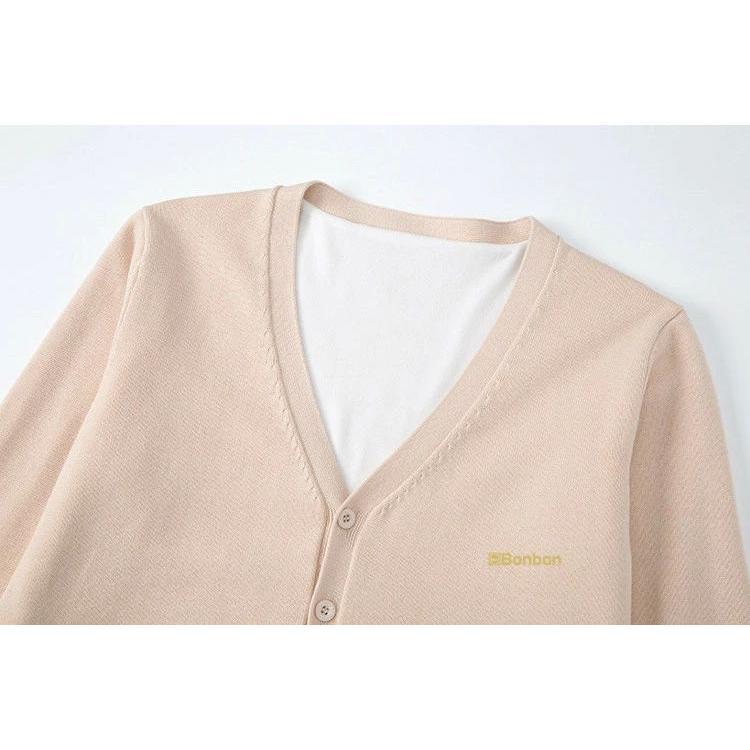 スクール カーディガン 制服 学生服 女の子 男の子厚手 裏微起毛ニットカーディガン スクールニット Vネック 無地 女子高生 高校生 中学生 羽織り トップス 学校