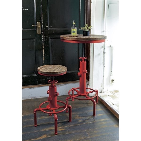 バーテーブル レッド KNT-A801