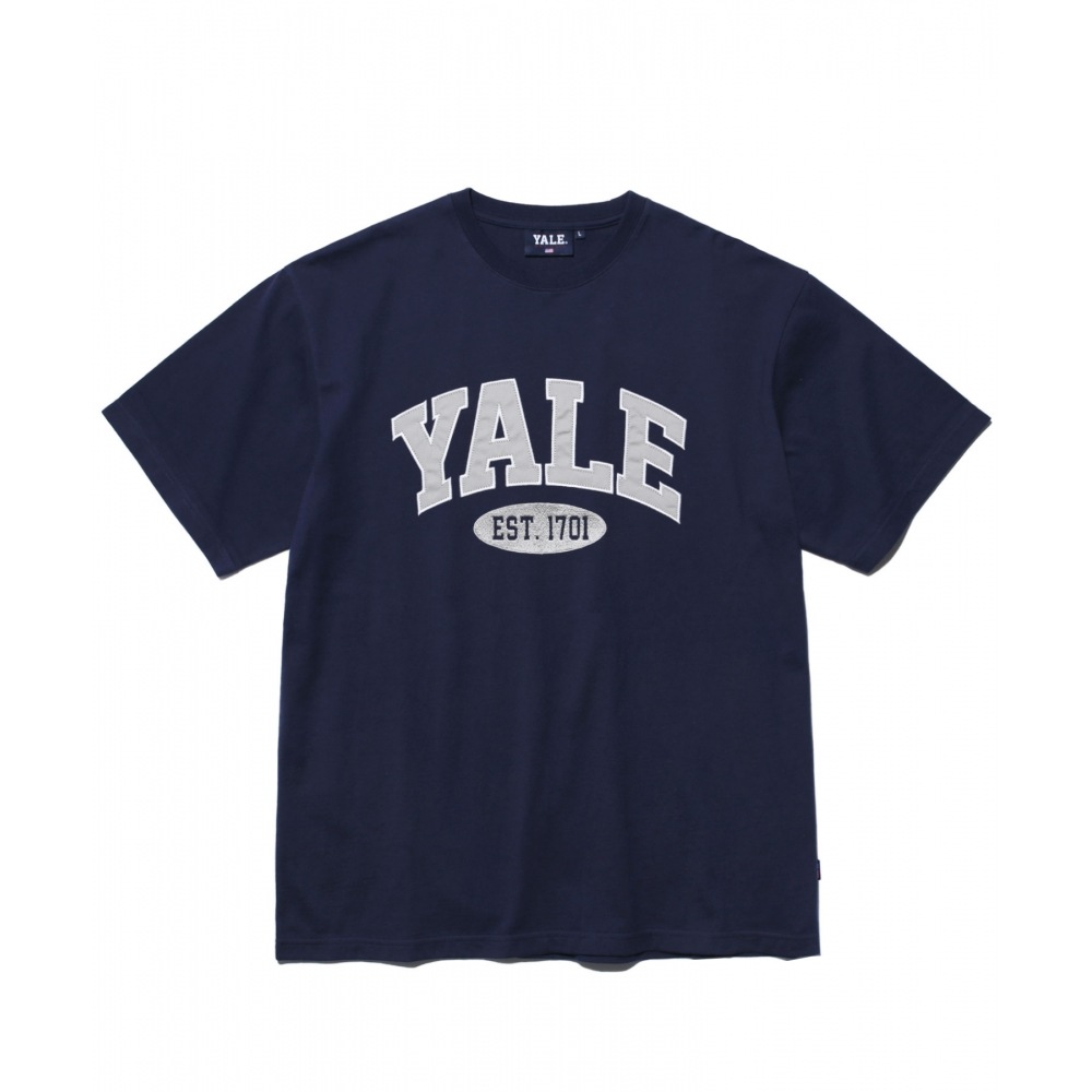 YALE(23SS) 2トーン アーチTEE ネイビー YALE(23SS) 2トーン アーチTEE ネイビー