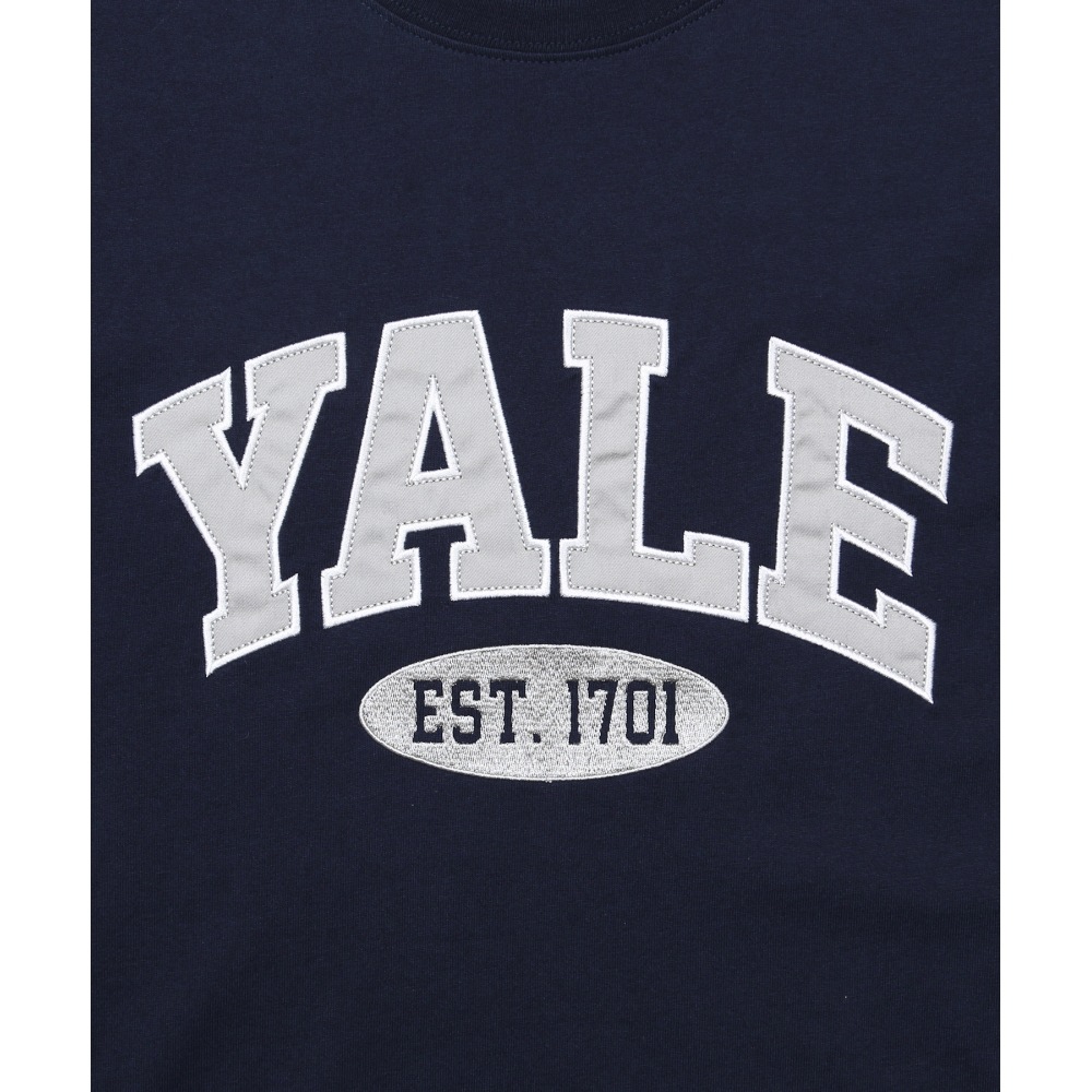 YALE(23SS) 2トーン アーチTEE ネイビー YALE(23SS) 2トーン アーチTEE ネイビー