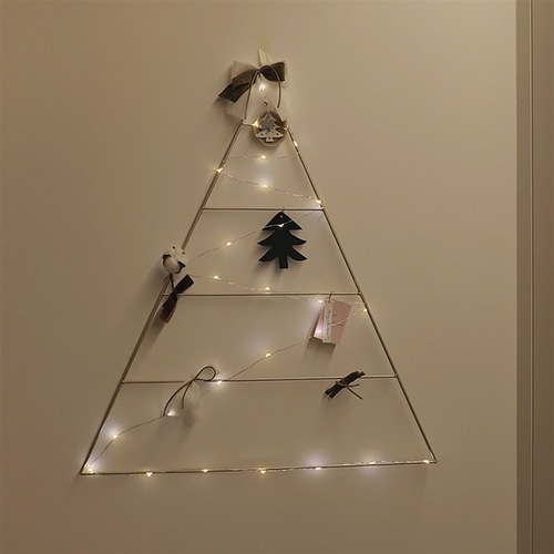 blooming&me ウィンターデコ ツリーフレームセット 電球付き blooming&me ウィンターデコ ツリーフレームセット 電球付き