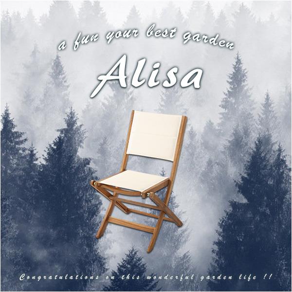 ガーデンチェア 折りたたみ 折畳み 椅子 イス 庭 テラス ベランダ 屋上 屋外 おしゃれ ナチュラル カントリー デザイン シンプル 北欧 アメリカン 肘なし