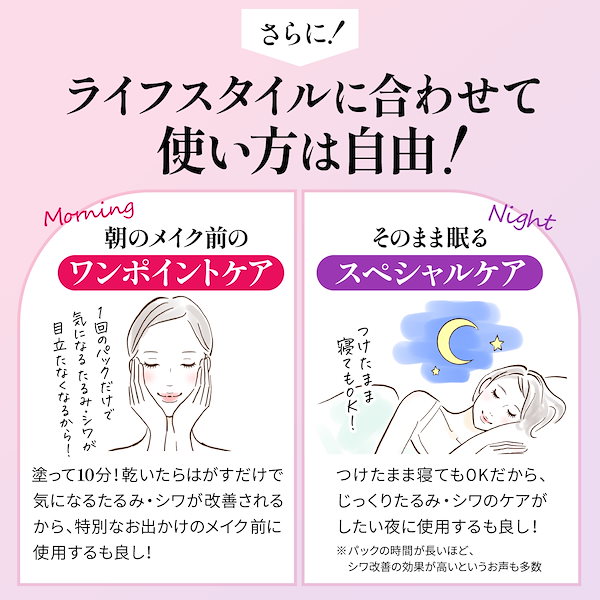 シワ たるみ 人気 パック