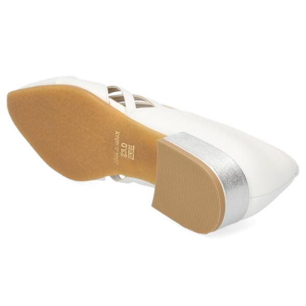 Dona Miss ドナミス パンプス ローヒール 3E ワイズ 幅広 黒 ブラック ホワイト 9002 日本製 本革 アーモンドトゥ コンフォート セール