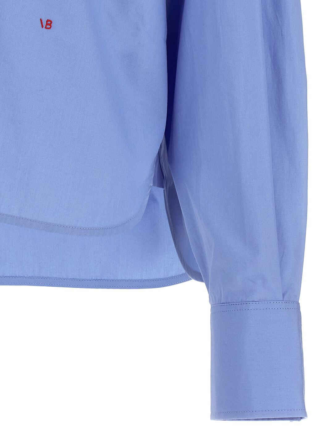 1124WSH005238AOXFORDBLUE ブルー 春夏2025 シャツ レディース ia