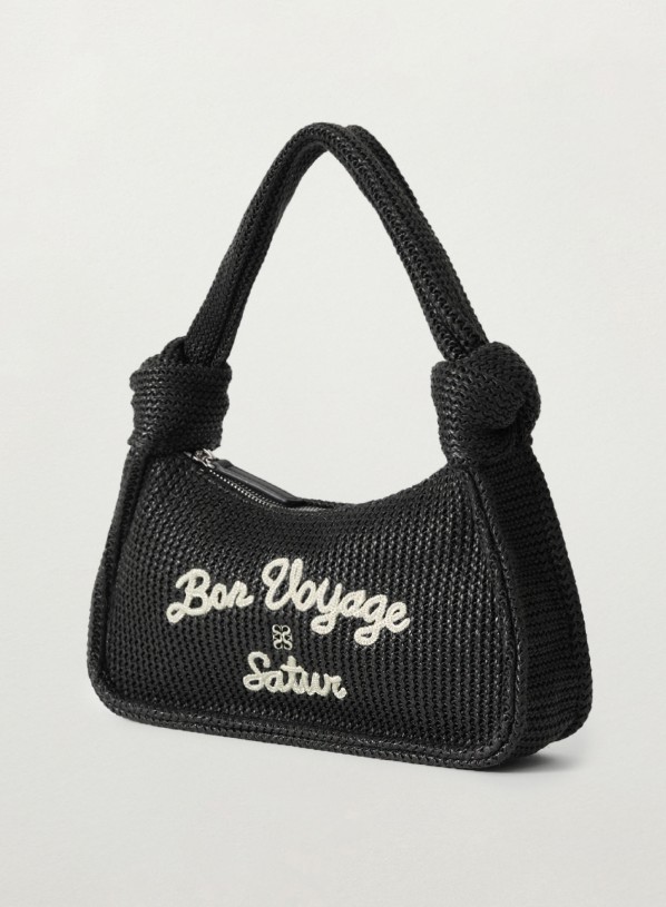 SATUR【SATUR】 BON VOYAGE RAFFIA SHOULDER BAG : 2COLORS