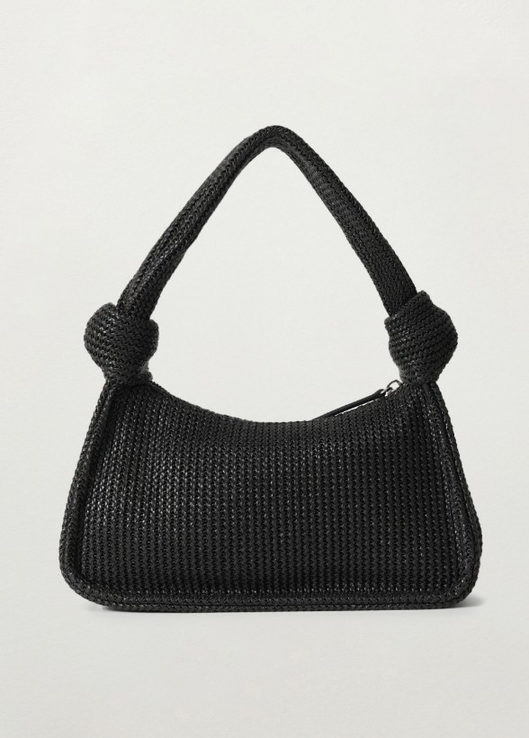 SATUR【SATUR】 BON VOYAGE RAFFIA SHOULDER BAG : 2COLORS