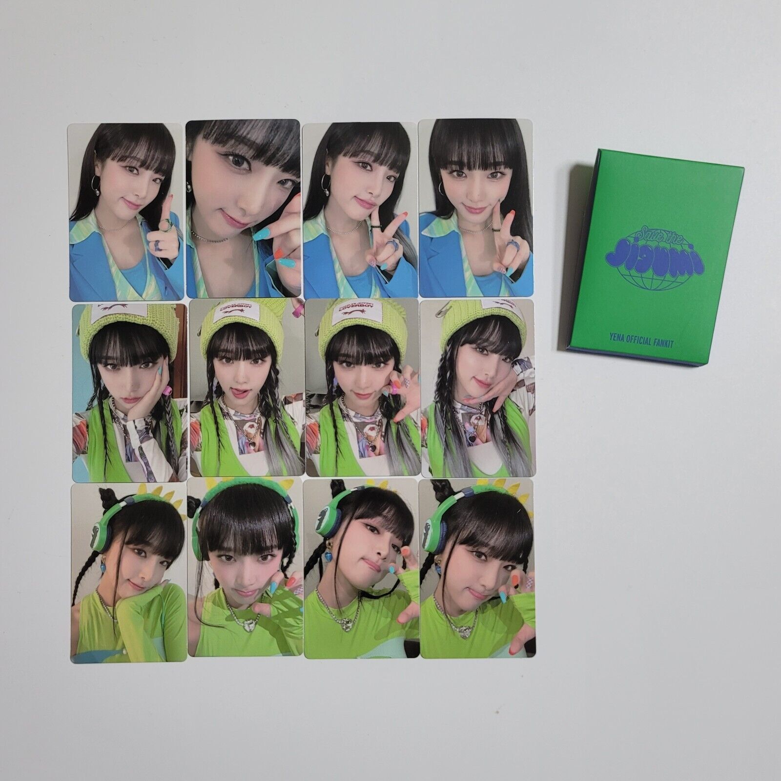 イェナ　ファンミ　フォトカードセット Qoo10] IZONE CHOI YENA Memb