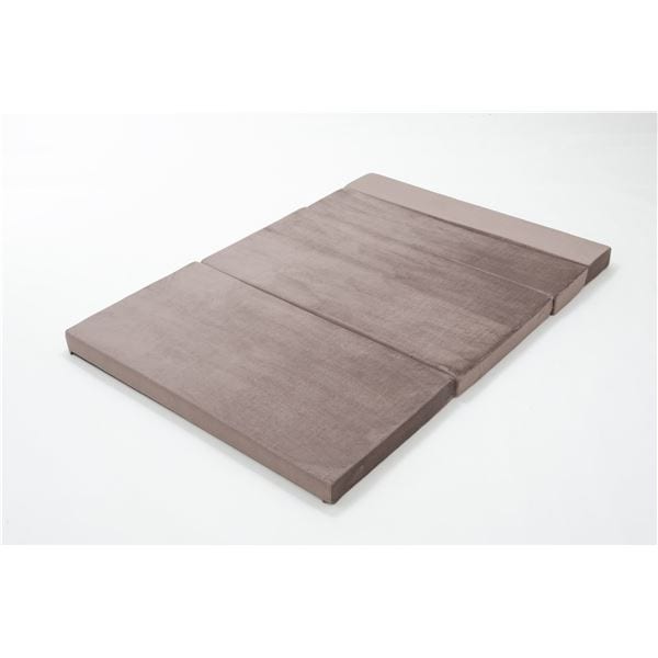 折りたたみ ソファーマットレス ダブル ブラウン 幅140cm 日本製 ウレタンフォーム ポリエステル リビング 折りたたみ ソファーマットレス ダブル ブラウン 幅140cm 日本製 ウレタンフォーム ポリエステル リビング