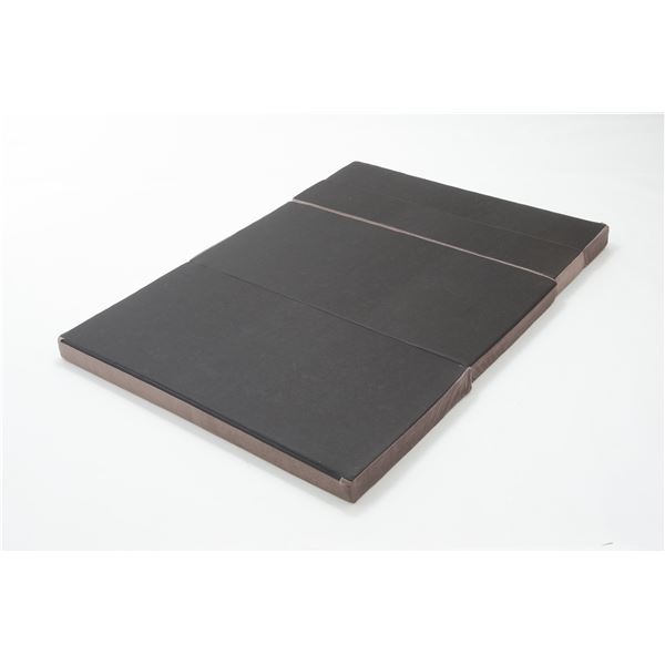 折りたたみ ソファーマットレス ダブル ブラウン 幅140cm 日本製 ウレタンフォーム ポリエステル リビング 折りたたみ ソファーマットレス ダブル ブラウン 幅140cm 日本製 ウレタンフォーム ポリエステル リビング