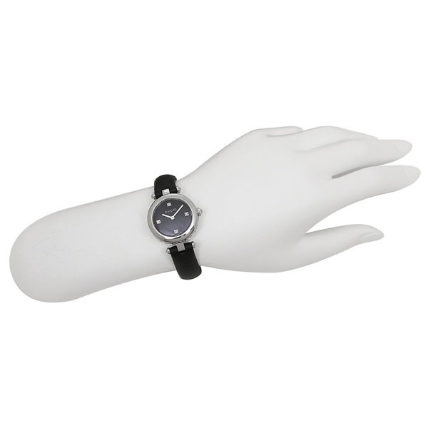 【新品未使用】GUCCI ディアマンティッシマ 27MM / YA141501 ディアマンティッシマ〕スモールウォッチ(27mm)ブラックレザー