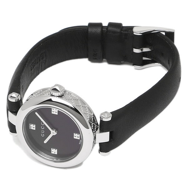 【新品未使用】GUCCI ディアマンティッシマ 27MM / YA141501 ディアマンティッシマ ウォッチ、27mmブラックレザー | GUCCI公式
