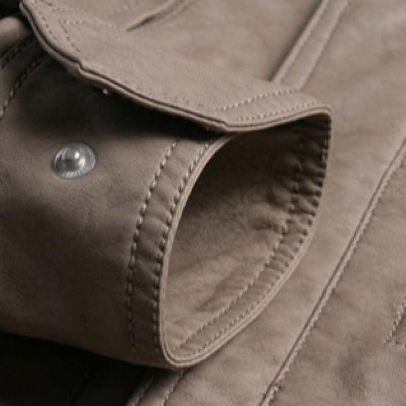 (ジュアンズ) ダブルカラーポイントレザージャンパー PWJP5716