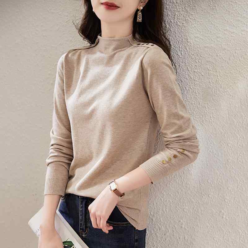 秋服 レディース ファッション オシャレ カワイイ シンプル 大人カワイイ 大きいサイズ ハーフ タートルネック セーター 秋冬 インナー トップス ニット シャツ 秋服 レディース ファッション オシャレ カワイイ シンプル 大人カワイイ 大きいサイズ ハーフ タートルネック セーター 秋冬 インナー トップス ニット シャツ