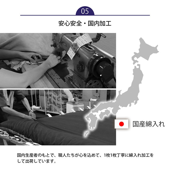 ラグ ラグマット ボリュームラグ 厚手 40mm厚 190*190cm こたつ敷布団 こたつ敷き布団 カーペット 撥水 固綿 防音性 保温性 国産 日本製 シンプル 無地