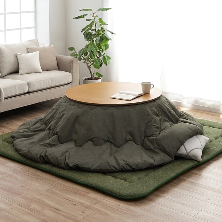 ラグ ラグマット ボリュームラグ 厚手 40mm厚 190*190cm こたつ敷布団 こたつ敷き布団 カーペット 撥水 固綿 防音性 保温性 国産 日本製 シンプル 無地