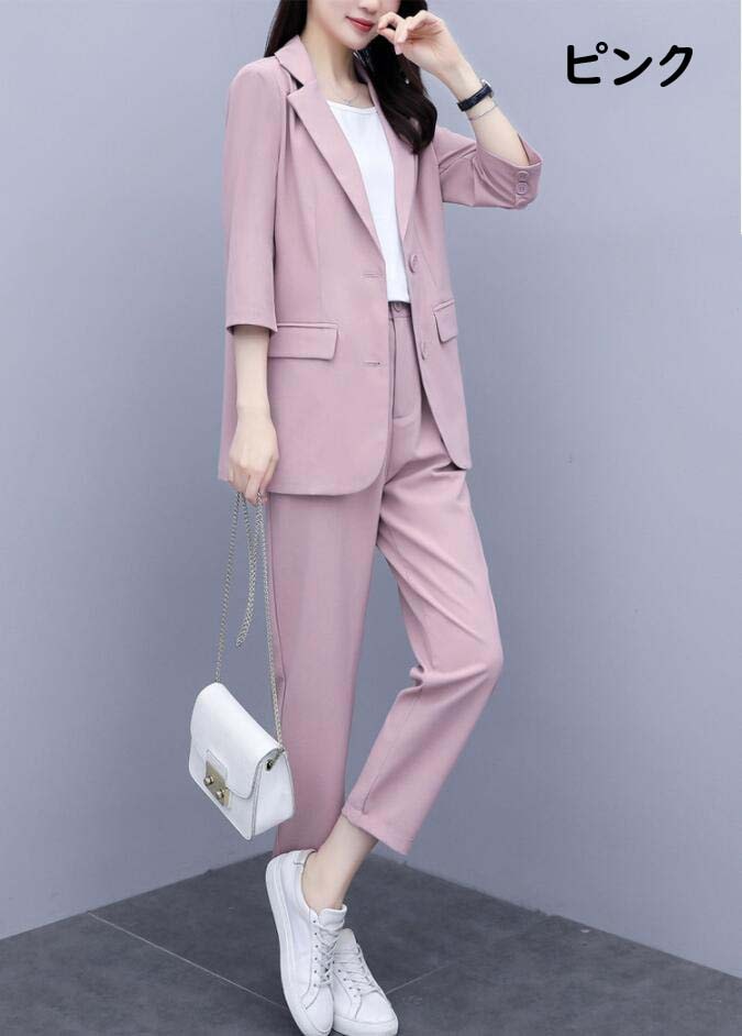 パンツスーツ2点セットスーツレディースビジネススーツフォーマルlセットアップママスーツ入学式入園式アンクル丈大きいサイズジャケット卒業式卒園式ママお宮参り七五三服喪服礼服上下セットセレモニースーツレデ パンツスーツ2点セットスーツレディースビジネススーツフォーマルlセットアップママスーツ入学式入園式アンクル丈大きいサイズジャケット卒業式卒園式ママお宮参り七五三服喪服礼服上下セットセレモニースーツレデ