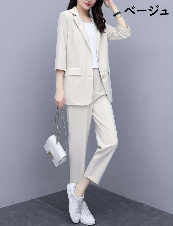 パンツスーツ2点セットスーツレディースビジネススーツフォーマルlセットアップママスーツ入学式入園式アンクル丈大きいサイズジャケット卒業式卒園式ママお宮参り七五三服喪服礼服上下セットセレモニースーツレデ パンツスーツ2点セットスーツレディースビジネススーツフォーマルlセットアップママスーツ入学式入園式アンクル丈大きいサイズジャケット卒業式卒園式ママお宮参り七五三服喪服礼服上下セットセレモニースーツレデ