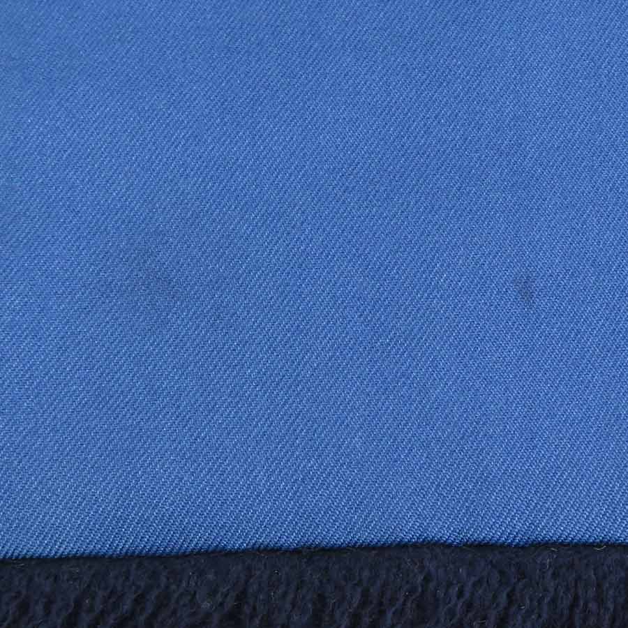 エルメス HERMES スカーフ ショール シルク/アンゴラ ブルー/ネイビー