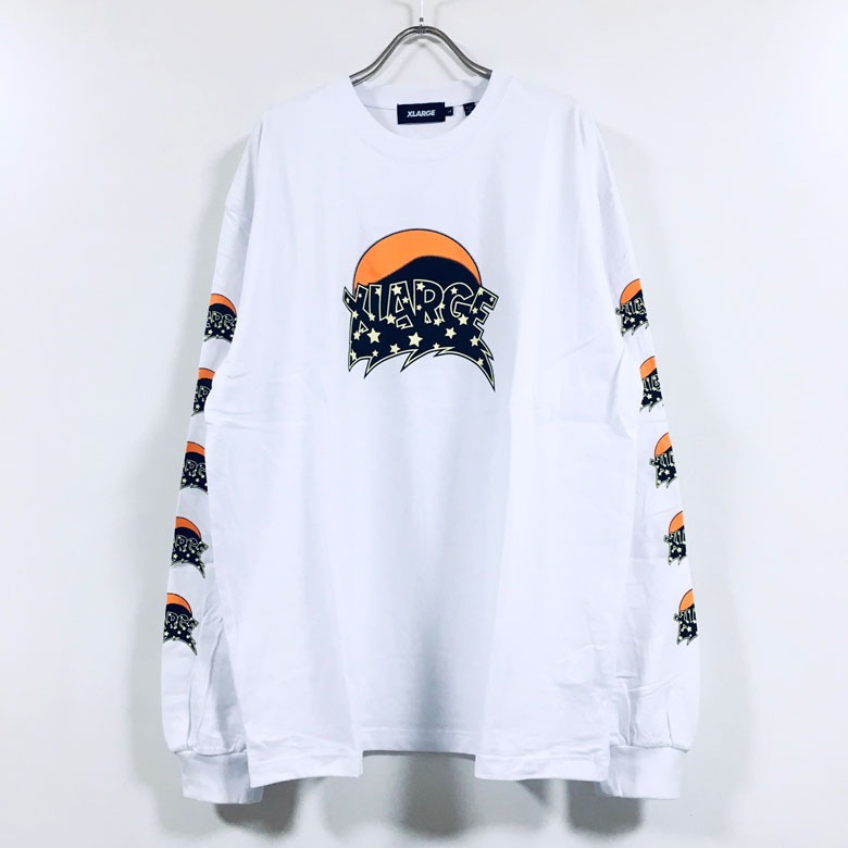 XLARGE エクストララージ EVENING 長袖 Tシャツ メンズ 送料無料