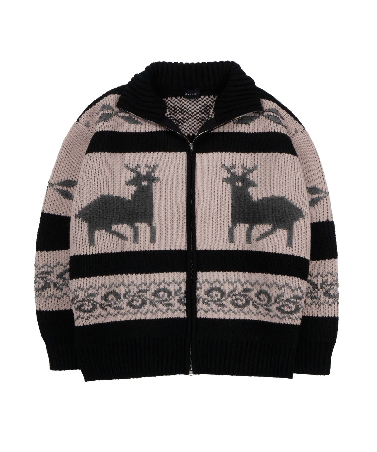 [ NORDIC KNIT JIP UP ]