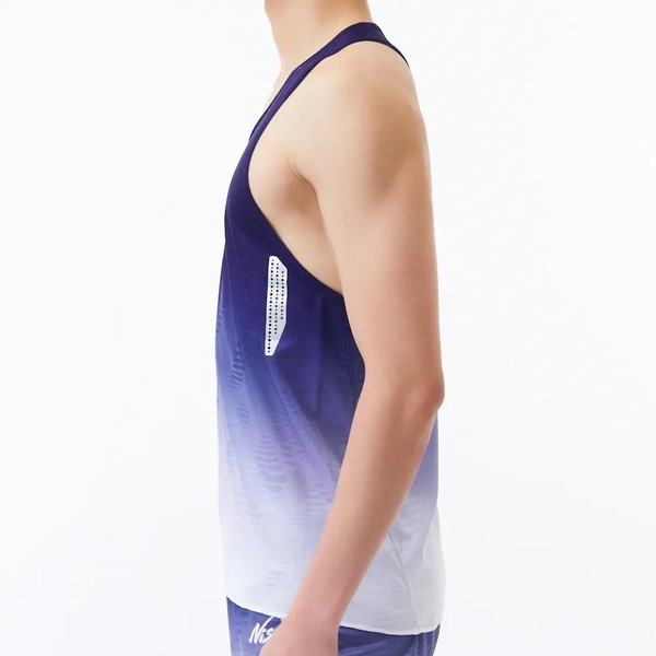 ニシスポーツ NISHI ジャカードランニングトップ MENS 2811A384-0501 メンズ ニシスポーツ NISHI ジャカードランニングトップ MENS 2811A384-0501 メンズ