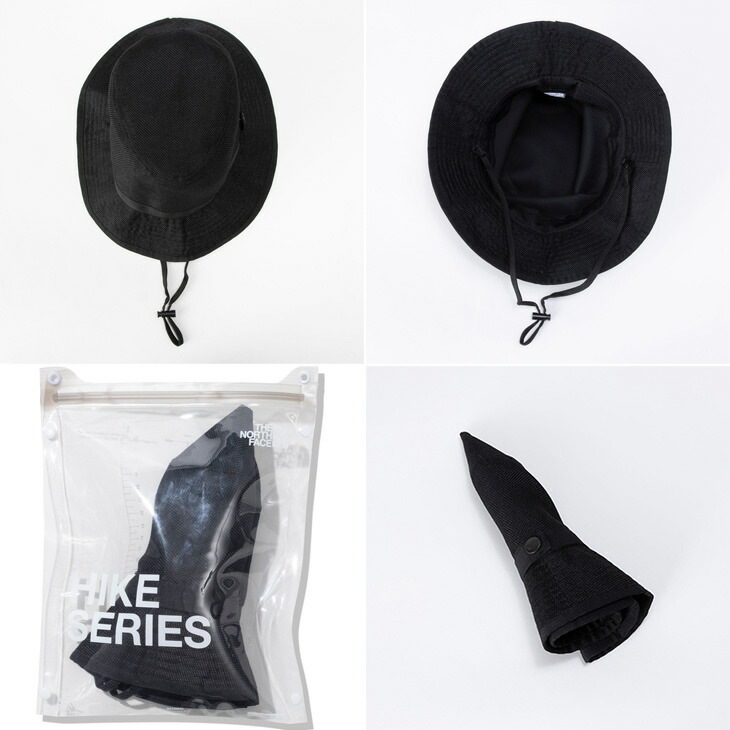 帽子 メンズ レディース ハイクハット あご紐 収納袋付 麦わら帽子 ストローハット ナチュラル アウトドア 夏 ブランド アクセサリー/NN02341