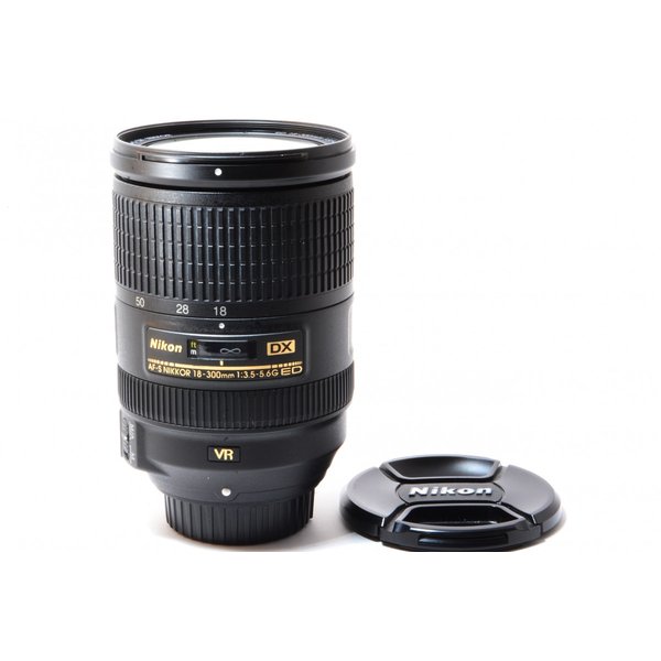 【中古】ニコン Nikon AF-S DX NIKKOR 18-300mm f/3.5-6.3G ED VR 美品 望遠 超高倍率ズームレンズ 【中古】ニコン Nikon AF-S DX NIKKOR 18-300mm f/3.5-6.3G ED VR 美品 望遠 超高倍率ズームレンズ