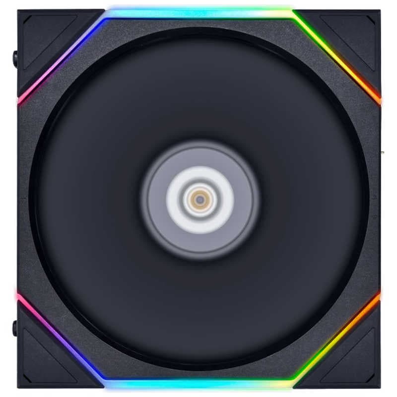 LIANLI　ケースファン ［140mm /1800RPM］ UNI FAN TL 140 Reverse Blade BK Single Pack ブラック　UF-RS-TL140-1B