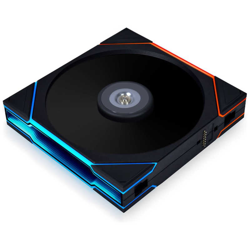 LIANLI　ケースファン ［140mm /1800RPM］ UNI FAN TL 140 Reverse Blade BK Single Pack ブラック　UF-RS-TL140-1B