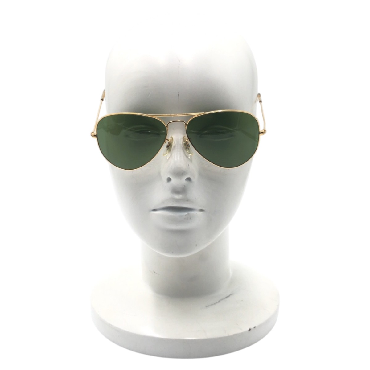 美品 ヴィンテージ B&L RAY-BAN U.S.A ゴールド メタル 5814 サングラス 男女兼用 メンズ 501661 美品 ヴィンテージ B&L RAY-BAN U.S.A ゴールド メタル 5814 サングラス 男女兼用 メンズ 501661