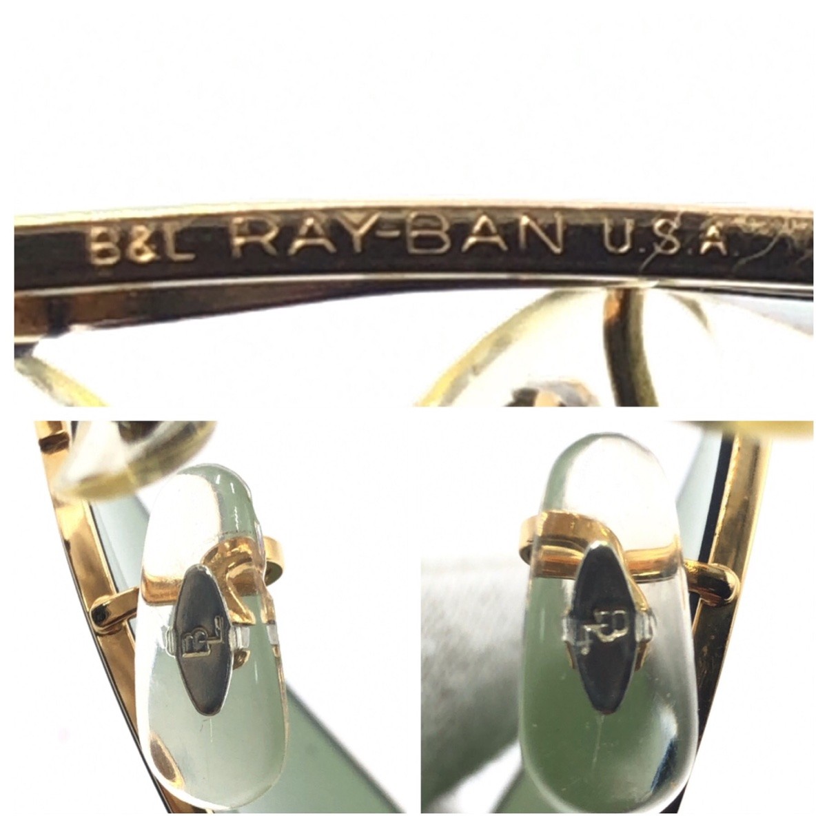 美品 ヴィンテージ B&L RAY-BAN U.S.A ゴールド メタル 5814 サングラス 男女兼用 メンズ 501661 美品 ヴィンテージ B&L RAY-BAN U.S.A ゴールド メタル 5814 サングラス 男女兼用 メンズ 501661