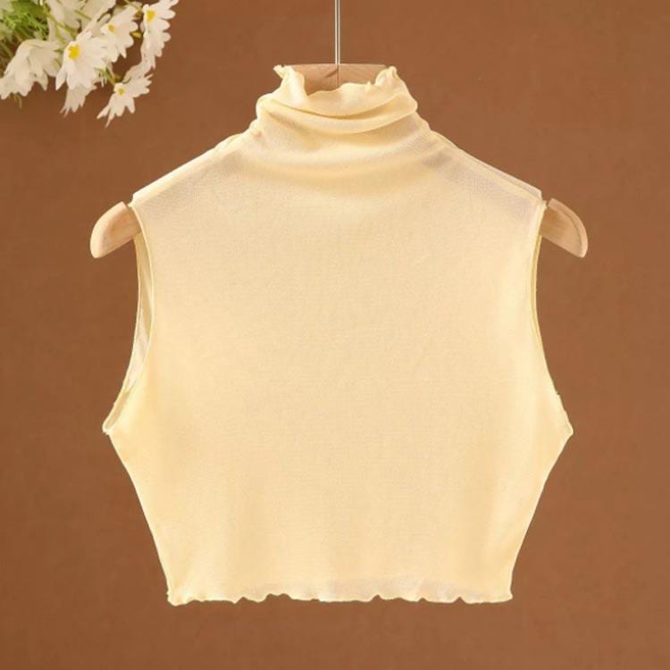 ハイネック フリル インナー 2枚セット付け襟 紫外線対策 シアー レイヤード 2枚セット付け襟 メーカー直販付け衿 タンクトップ レディース メロー メ ハイネック フリル インナー 2枚セット付け襟 紫外線対策 シアー レイヤード 2枚セット付け襟 メーカー直販付け衿 タンクトップ レディース メロー メ