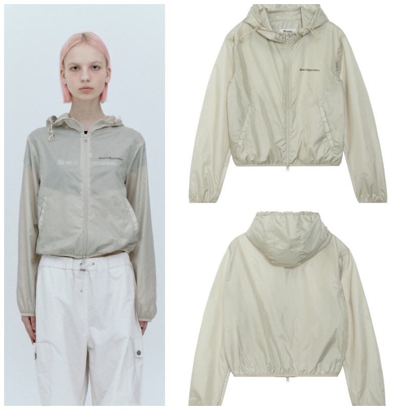 【REST & RECREATION】 (W)WINDBREAKER JACKET : 3COLORS