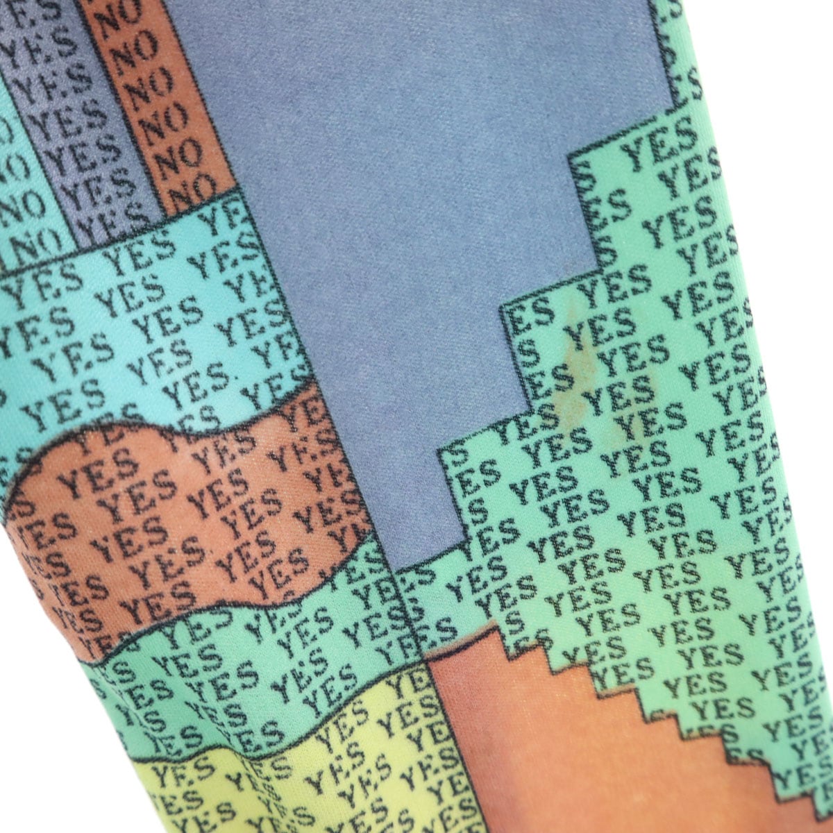 EAST 70s ヴィンテージ 総柄 長袖 シャツ グリーン系 ストレッチ レディース 古着 EAST 70s ヴィンテージ 総柄 長袖 シャツ グリーン系 ストレッチ レディース 古着