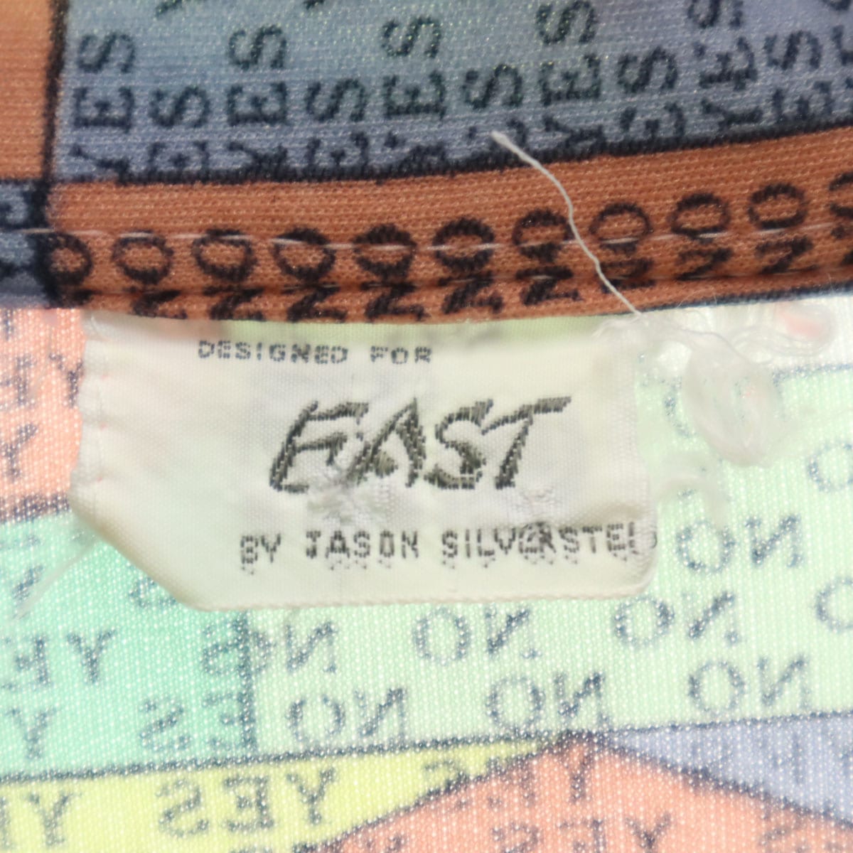 EAST 70s ヴィンテージ 総柄 長袖 シャツ グリーン系 ストレッチ レディース 古着 EAST 70s ヴィンテージ 総柄 長袖 シャツ グリーン系 ストレッチ レディース 古着