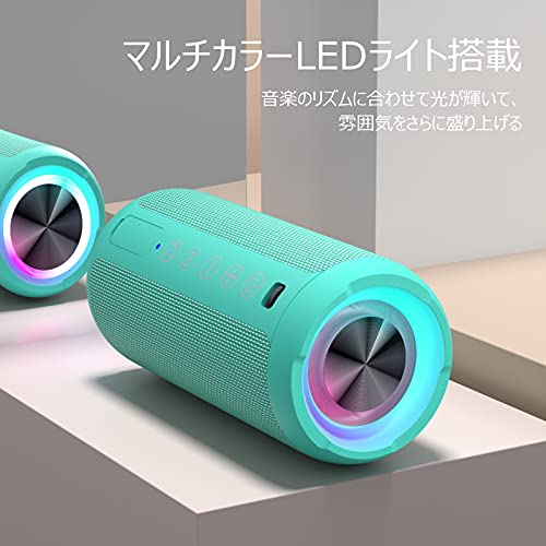 Ortizan Bluetooth スピーカー 防水IPX7でワイヤレス 24W出力ぶるーとぅーすすぴーかー ステレオのポータブルブルートゥーススピーカー 30時間連続再生 マイク内蔵/2台ペアリング Ortizan Bluetooth スピーカー 防水IPX7でワイヤレス 24W出力ぶるーとぅーすすぴーかー ステレオのポータブルブルートゥーススピーカー 30時間連続再生 マイク内蔵/2台ペアリング