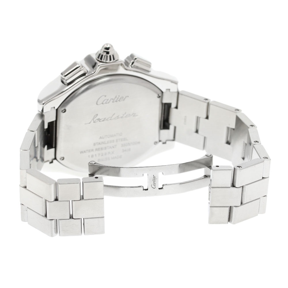 カルティエ CARTIER W6206019 ロードスターS クロノグラフ 自動巻き メンズ _836028【中古】