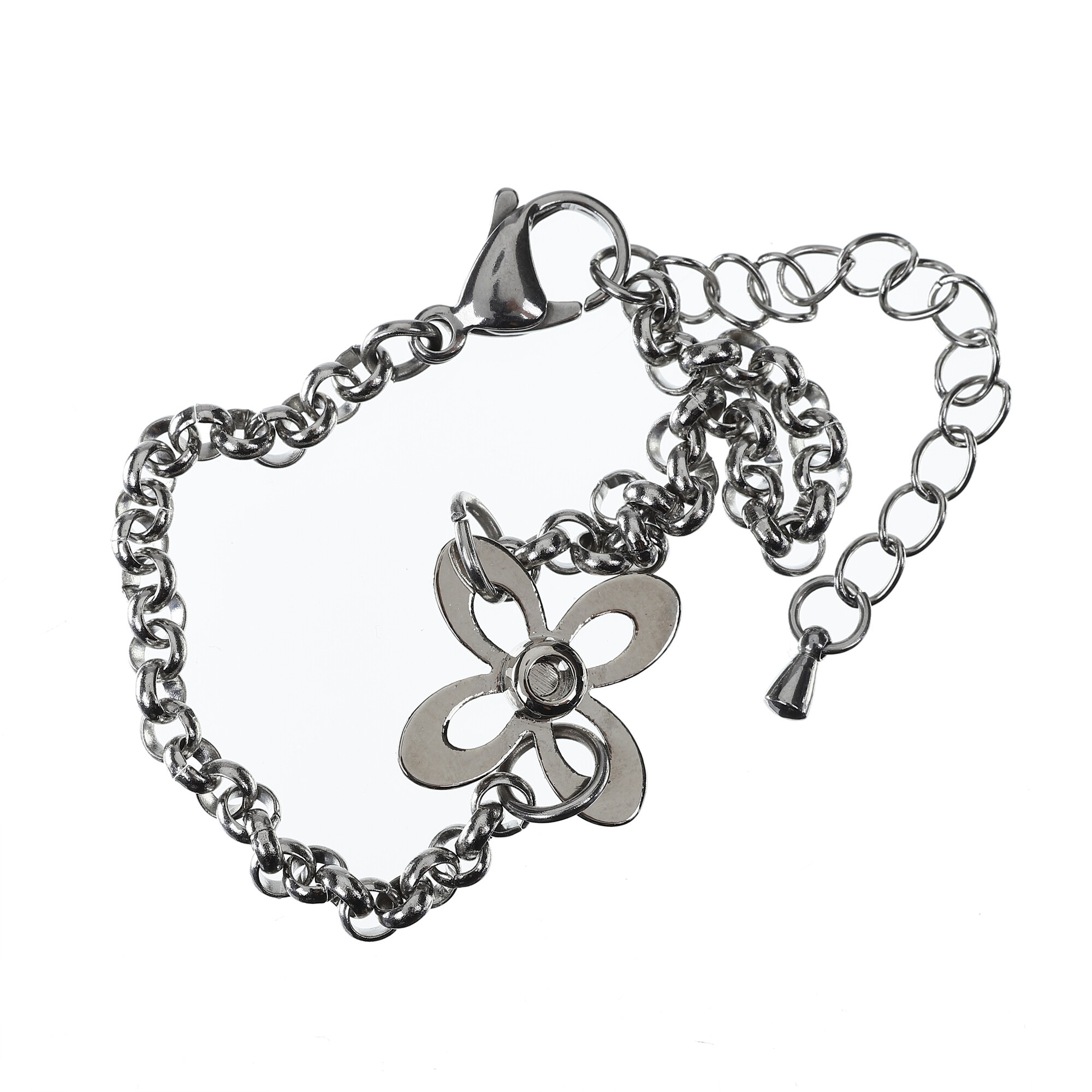 【SURGERY】 SURGERY METAL CLOVER EMBLEM BRACELET 【SURGERY】 SURGERY METAL CLOVER EMBLEM BRACELET