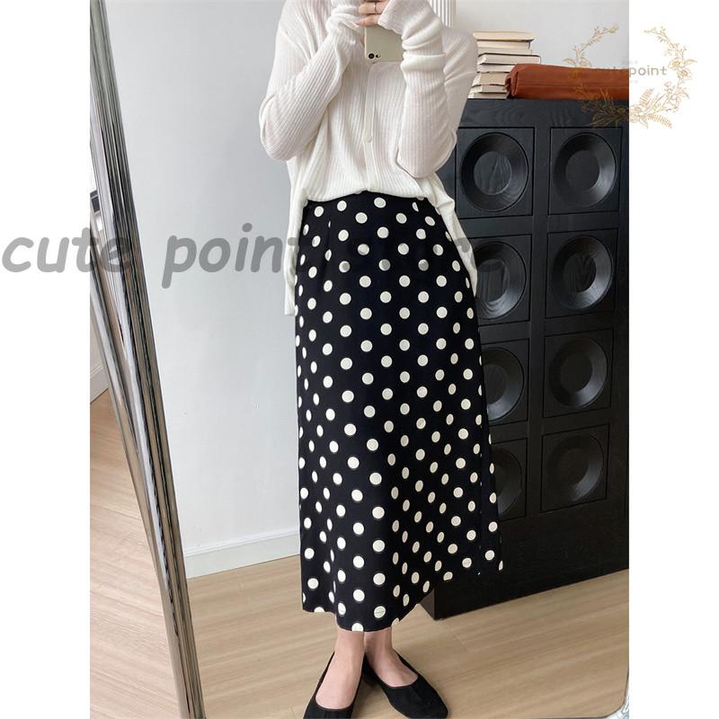 【即纳】スカート ボトムス レディース きれいめ 春 夏 Aライン ロング丈 スカート おしゃれ スカート 通勤 韓国 40代 ドット柄 ハイウエスト スカート 【即纳】スカート ボトムス レディース きれいめ 春 夏 Aライン ロング丈 スカート おしゃれ スカート 通勤 韓国 40代 ドット柄 ハイウエスト スカート