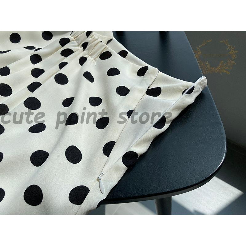 【即纳】スカート ボトムス レディース きれいめ 春 夏 Aライン ロング丈 スカート おしゃれ スカート 通勤 韓国 40代 ドット柄 ハイウエスト スカート 【即纳】スカート ボトムス レディース きれいめ 春 夏 Aライン ロング丈 スカート おしゃれ スカート 通勤 韓国 40代 ドット柄 ハイウエスト スカート