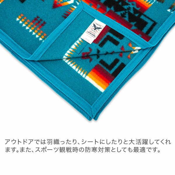 ブランケット チーフジョセフ ムチャチョ ベビーブランケット ウール&コットン タオルケット ブランケット チーフジョセフ ムチャチョ ベビーブランケット ウール&コットン タオルケット