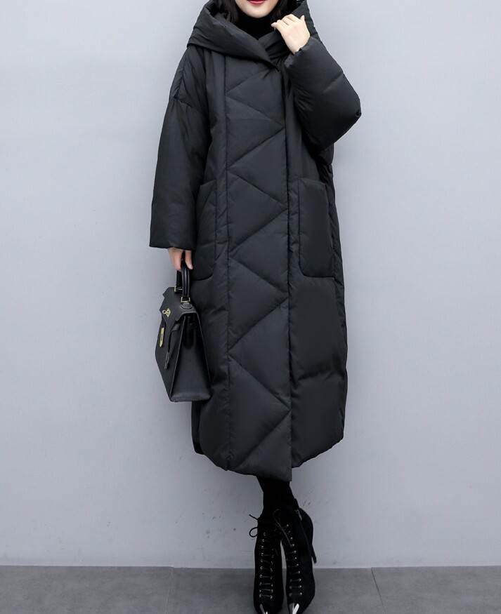 コート レディース アウター 個性的 ロング 長袖 ストレート 厚手 防寒 ポケット フード付き 冬 黒 S M L XL 2XL 3XL 大きいサイズ オーバーサイズ モノトーン カジュアル お出か コート レディース アウター 個性的 ロング 長袖 ストレート 厚手 防寒 ポケット フード付き 冬 黒 S M L XL 2XL 3XL 大きいサイズ オーバーサイズ モノトーン カジュアル お出か