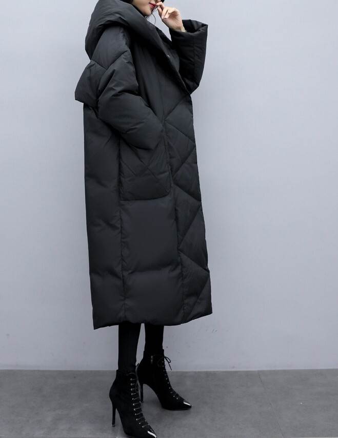 コート レディース アウター 個性的 ロング 長袖 ストレート 厚手 防寒 ポケット フード付き 冬 黒 S M L XL 2XL 3XL 大きいサイズ オーバーサイズ モノトーン カジュアル お出か コート レディース アウター 個性的 ロング 長袖 ストレート 厚手 防寒 ポケット フード付き 冬 黒 S M L XL 2XL 3XL 大きいサイズ オーバーサイズ モノトーン カジュアル お出か