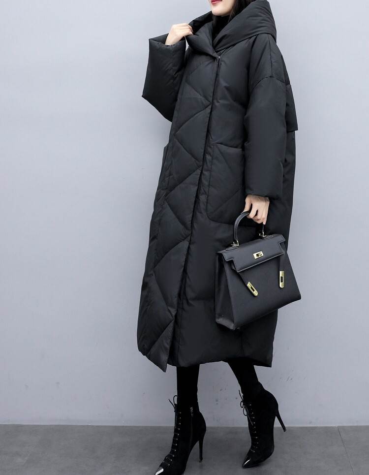 コート レディース アウター 個性的 ロング 長袖 ストレート 厚手 防寒 ポケット フード付き 冬 黒 S M L XL 2XL 3XL 大きいサイズ オーバーサイズ モノトーン カジュアル お出か コート レディース アウター 個性的 ロング 長袖 ストレート 厚手 防寒 ポケット フード付き 冬 黒 S M L XL 2XL 3XL 大きいサイズ オーバーサイズ モノトーン カジュアル お出か